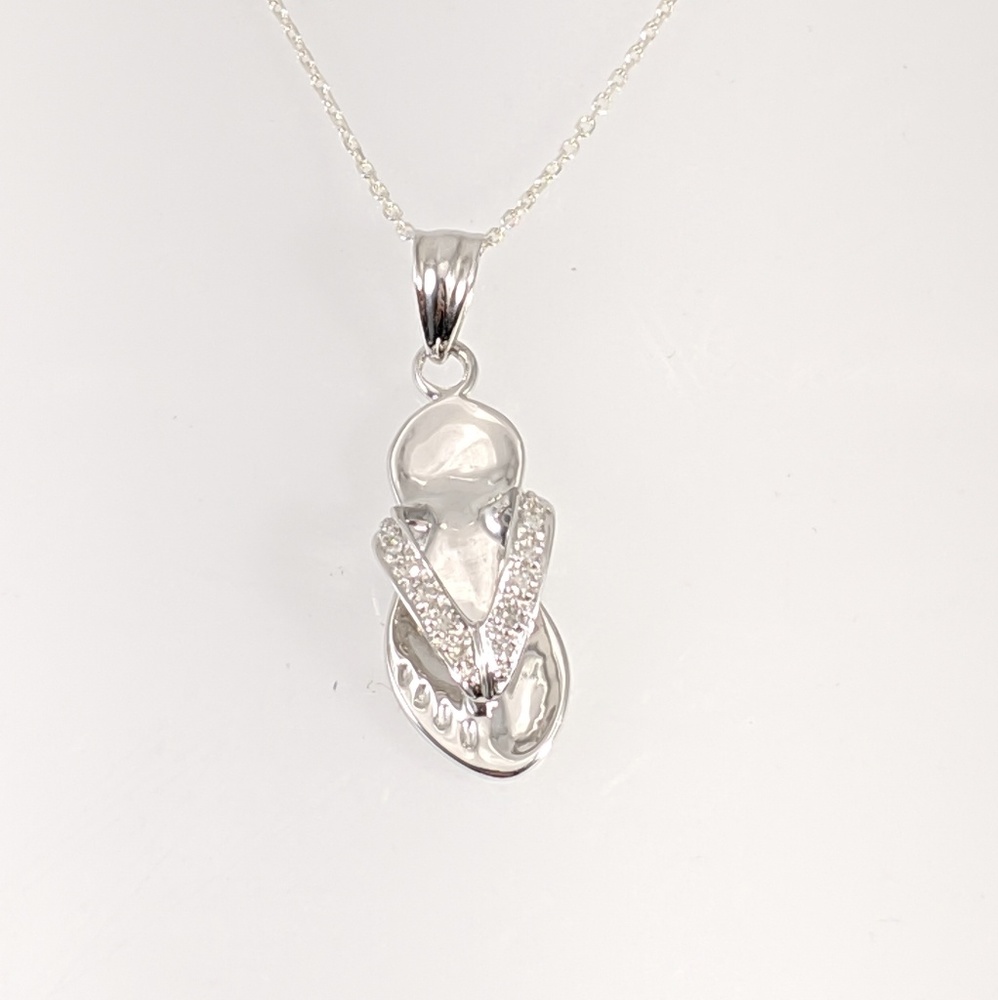 New diamond sandal pendant